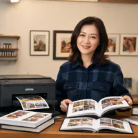 Photo lab owner portrait