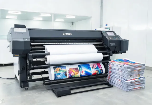 Epson flagship industrial inkjet printer hero